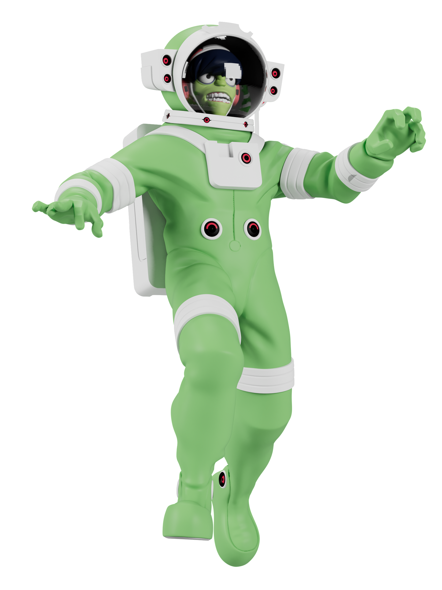 Gorillaz x Superplastic: Astronaut Murdoc