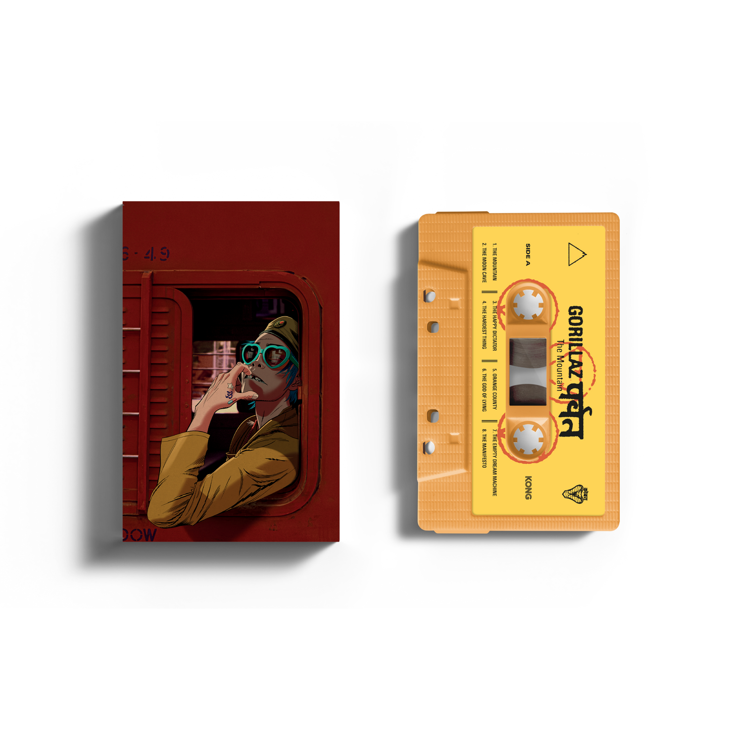 The Mountain Poster & Choice of Character Cassette Bundle | Gorillaz