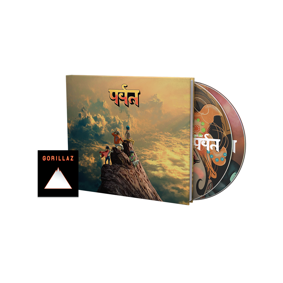 The Mountain Deluxe CD & Pin Badge Bundle | Gorillaz