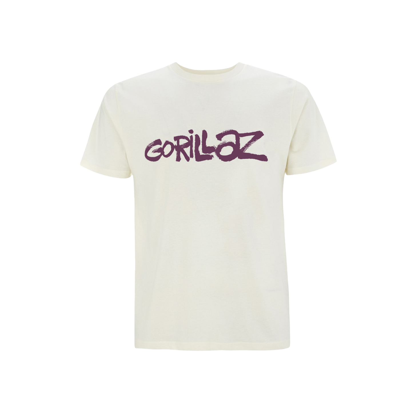 Gorillaz Graffiti Logo T-Shirt Natural