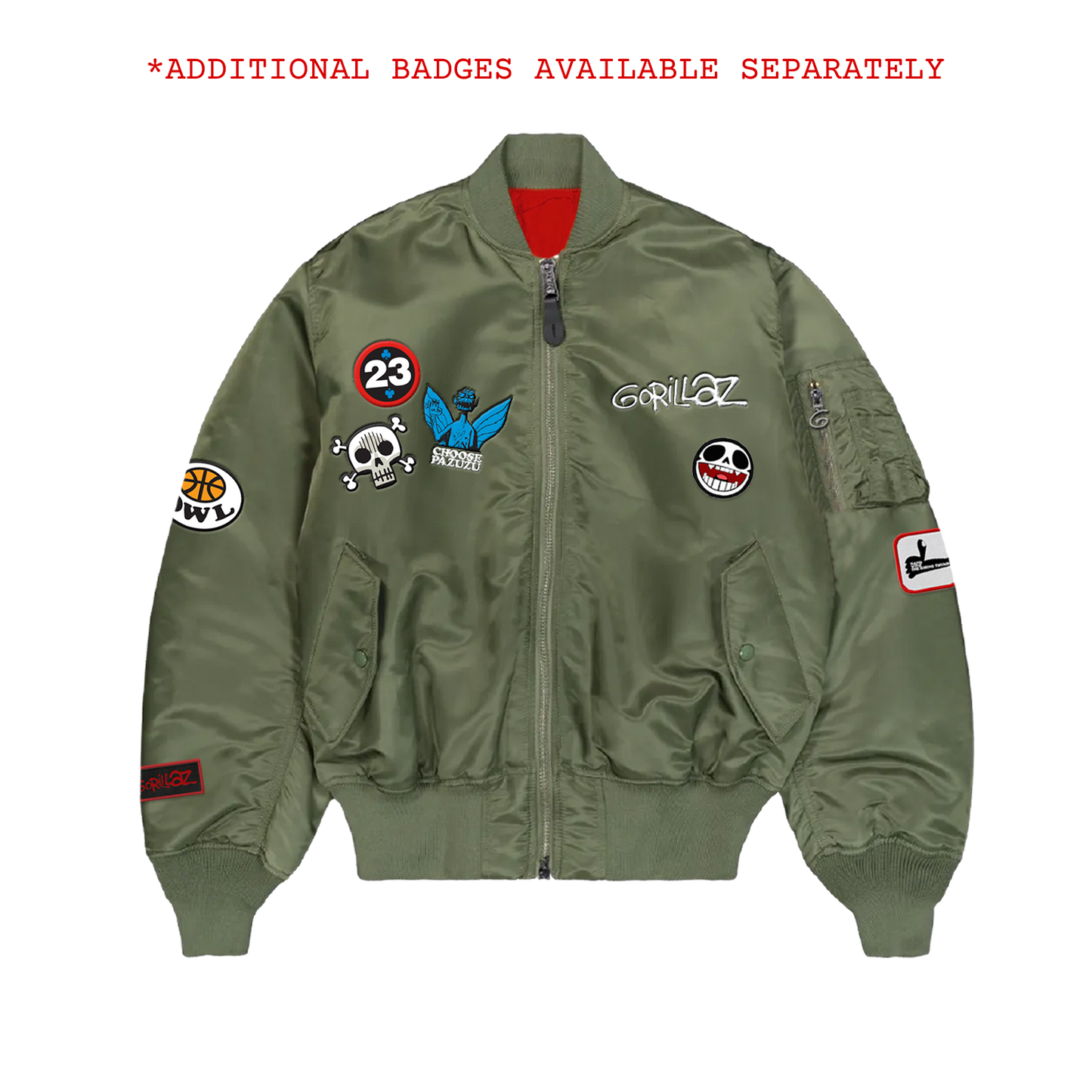 HOK Gorillaz Bomber Jacket | Gorillaz