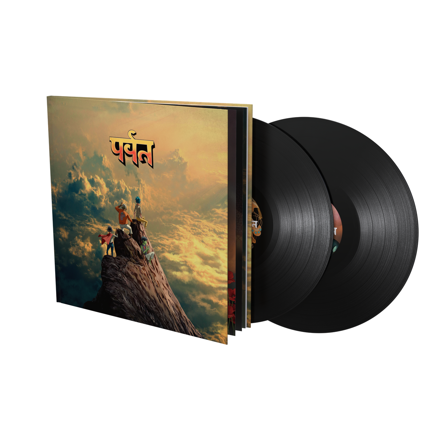 The Mountain Heads T-Shirt & Book Edition LP Bundle | Gorillaz