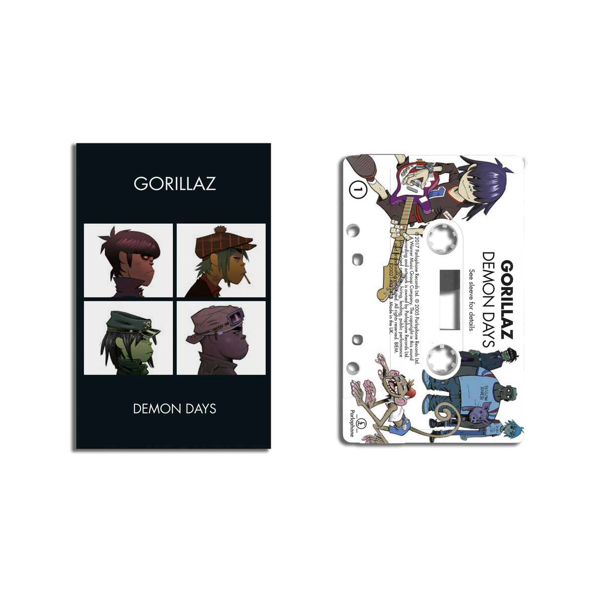 Demon Days Cassette | Gorillaz