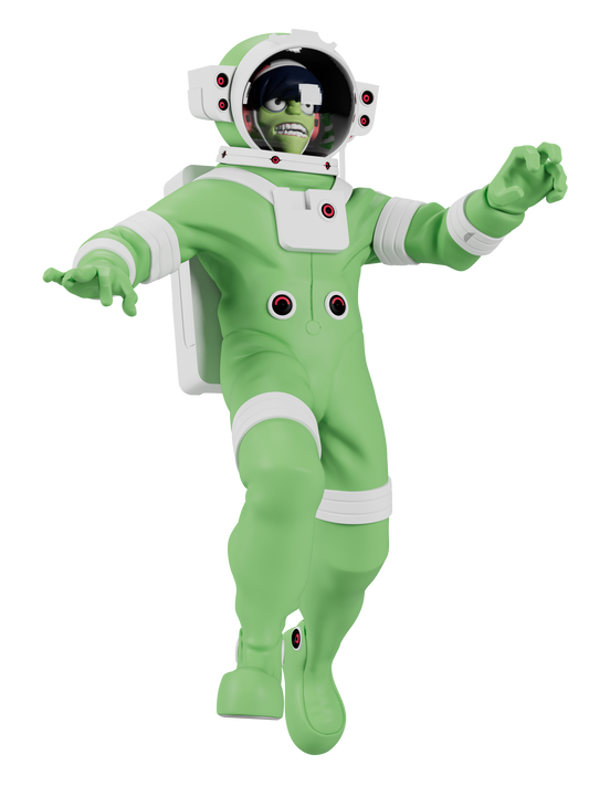 Gorillaz x Superplastic: Astronaut Murdoc