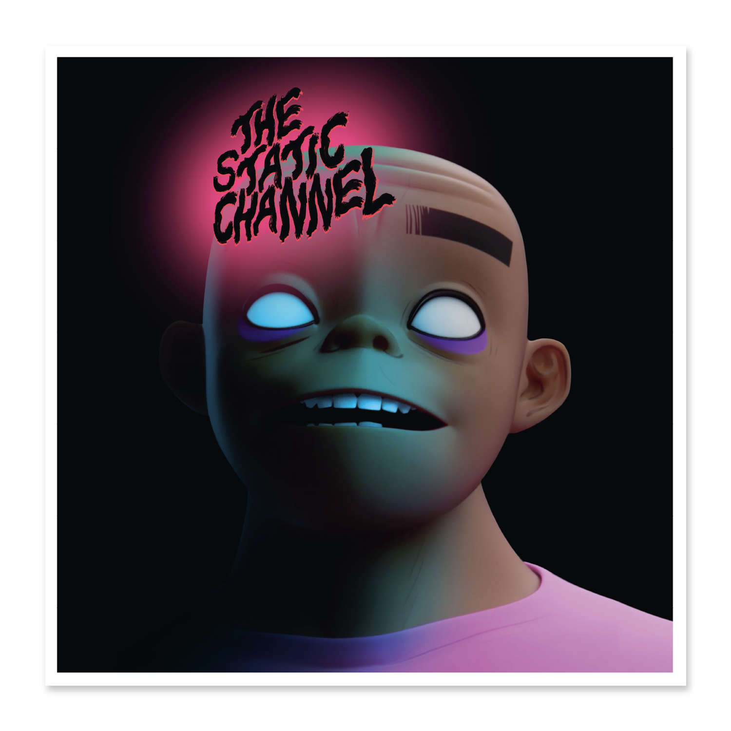 Gorillaz Cracker Island Russel Print