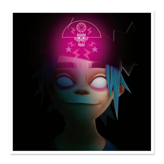 Gorillaz Cracker Island 2D Print