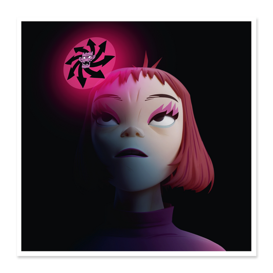Gorillaz Cracker Island Noodle Print