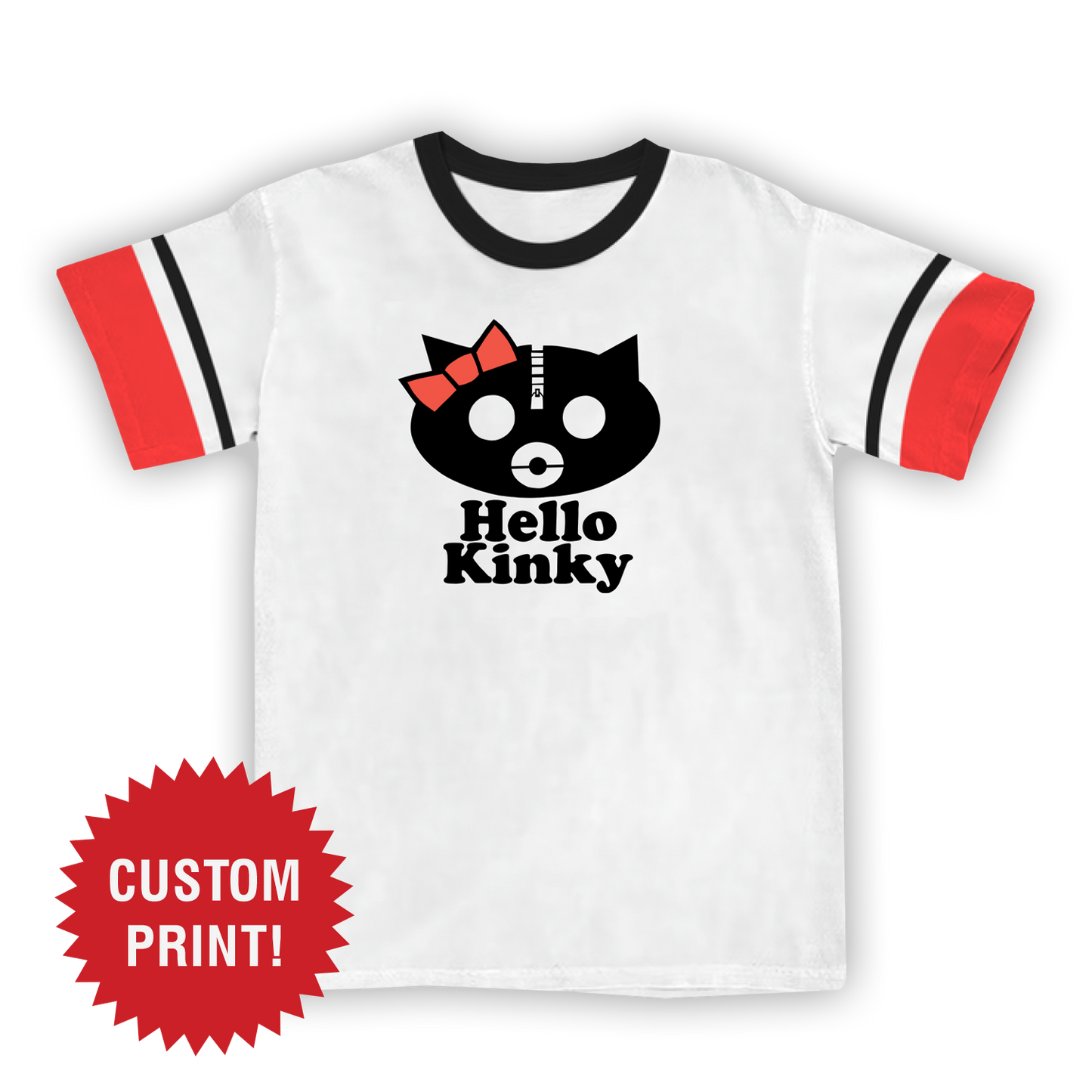 Hello Kinky Ringer T-Shirt | Gorillaz