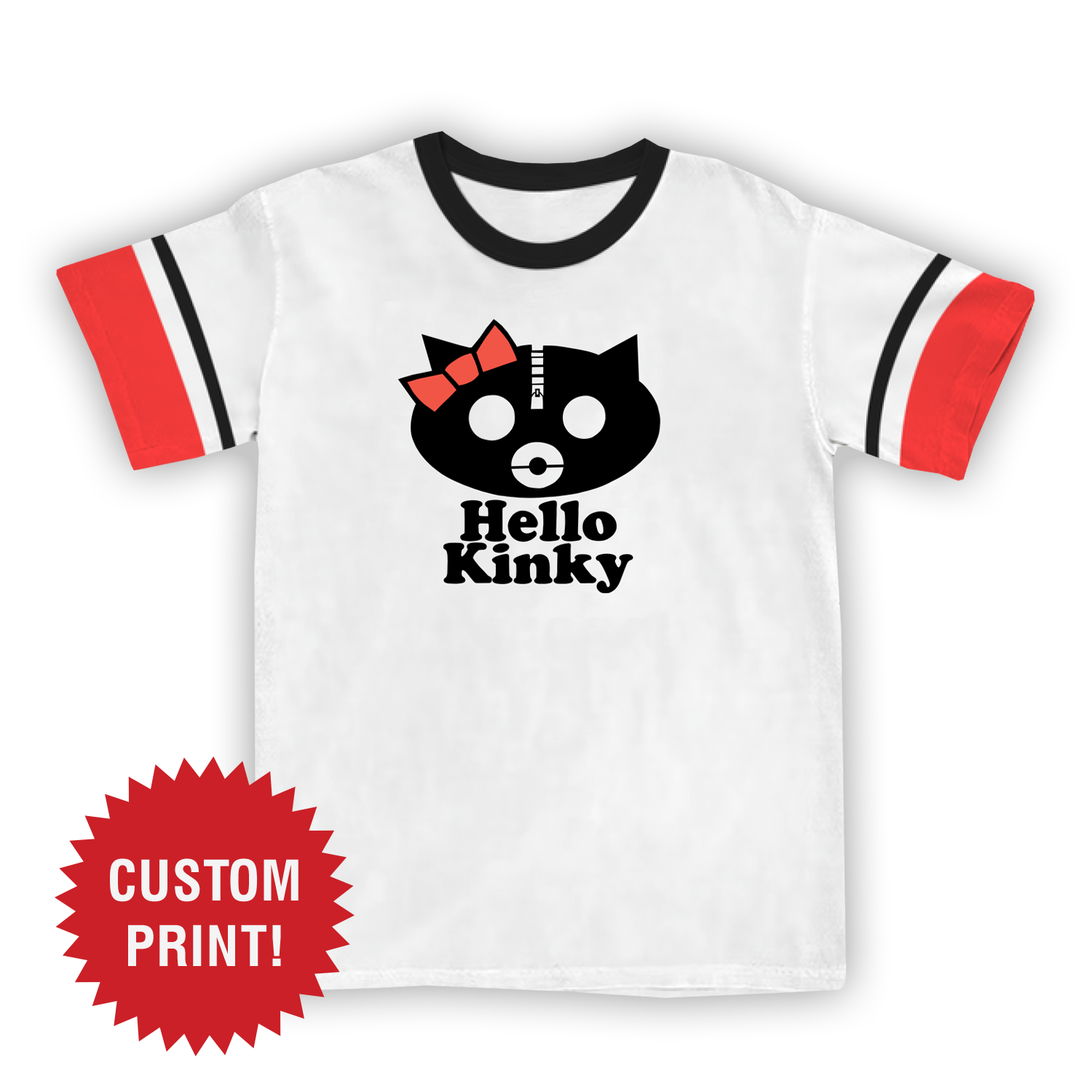 Hello Kinky Ringer T-Shirt | Gorillaz