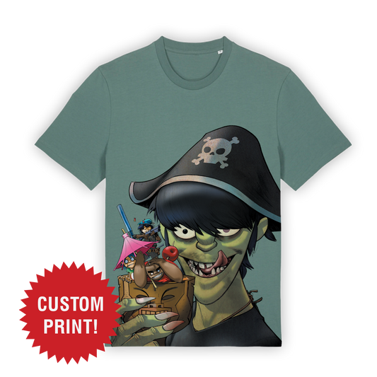 Pirate Cocktail T-Shirt | Gorillaz