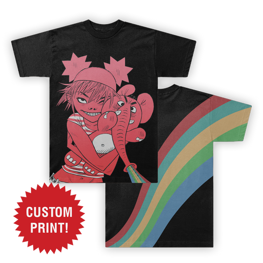 Rainbow Elephant T-Shirt | Gorillaz