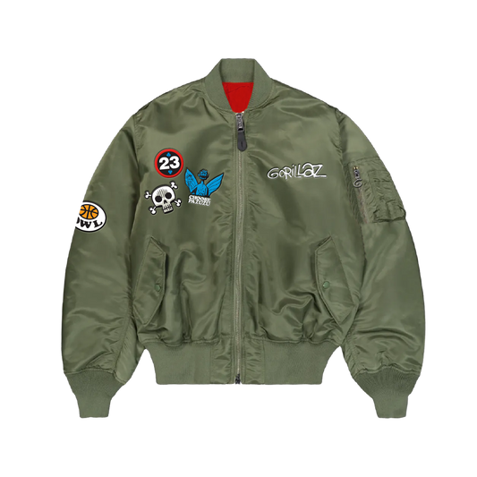 HOK Gorillaz Bomber Jacket | Gorillaz