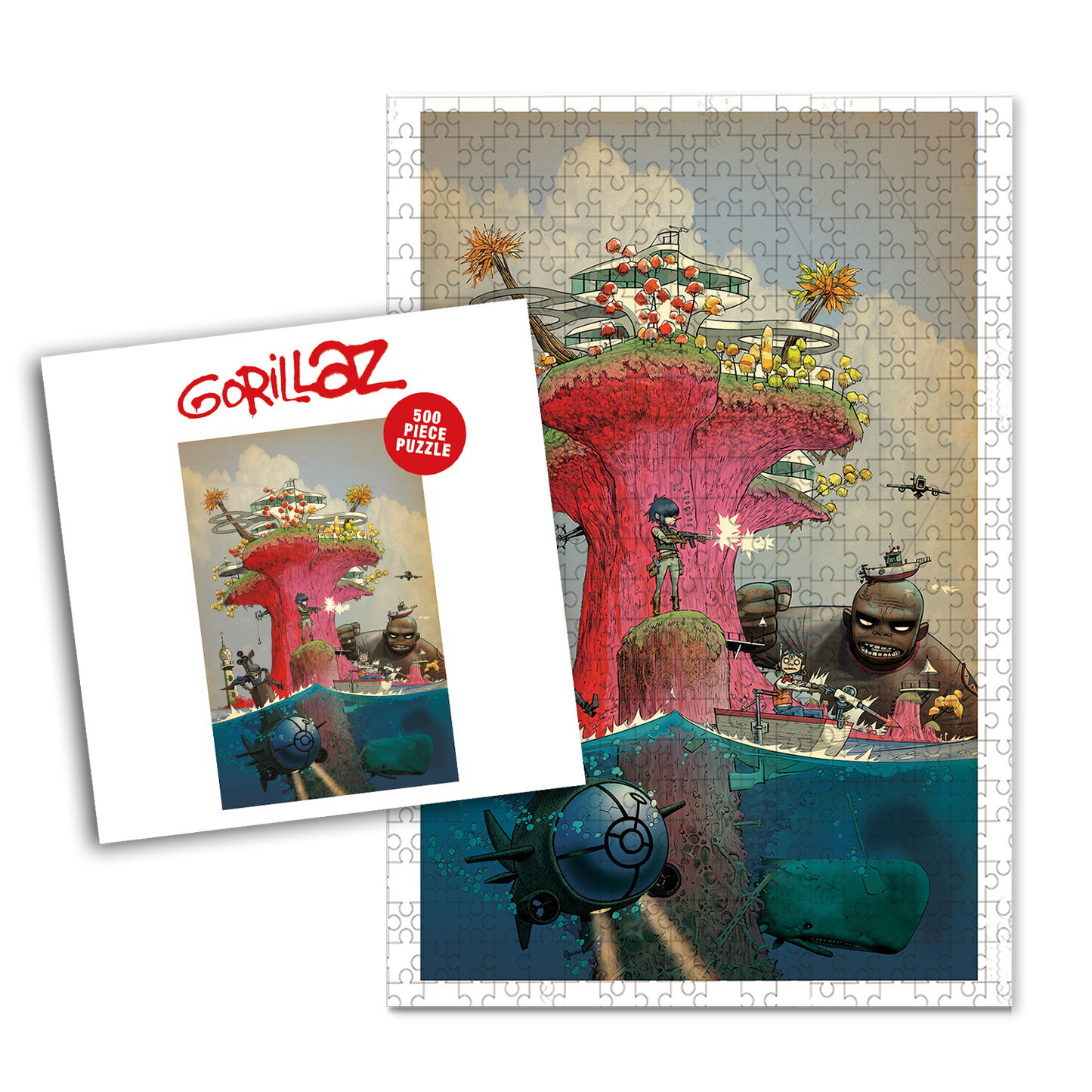 Plastic Beach Jigsaw | Gorillaz