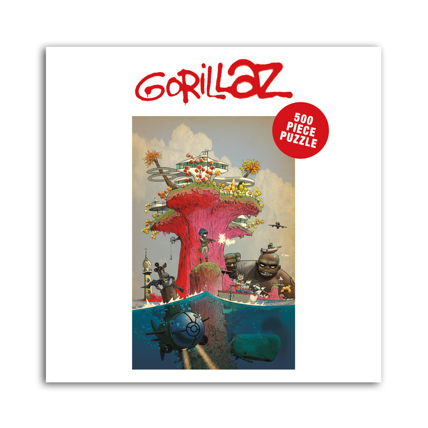 Plastic Beach Jigsaw | Gorillaz