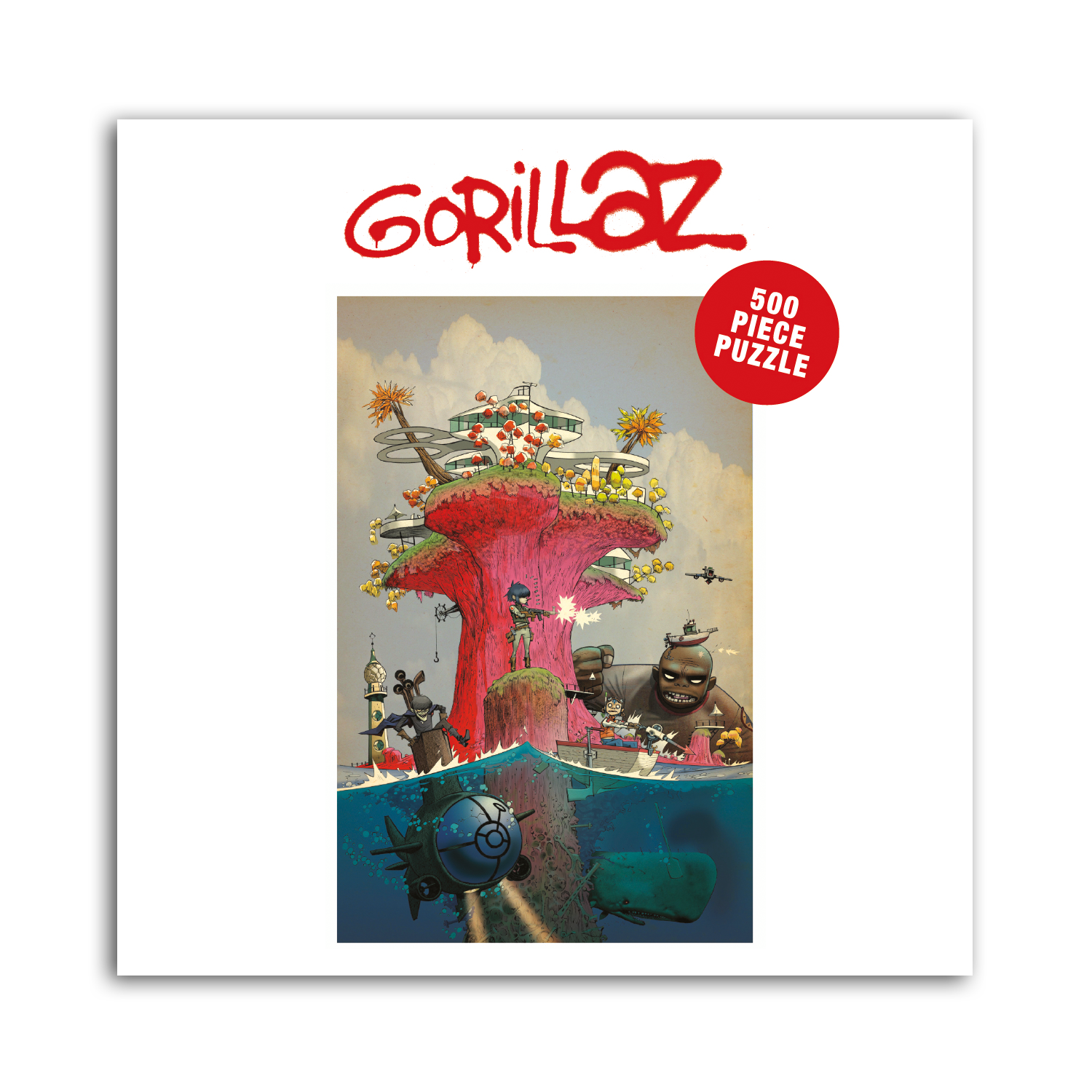 Plastic Beach Jigsaw | Gorillaz