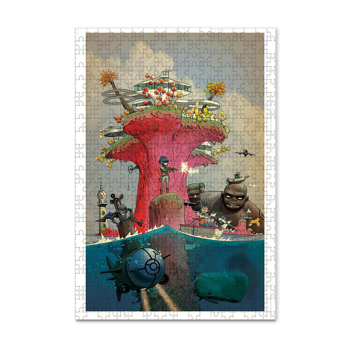 Plastic Beach Jigsaw | Gorillaz