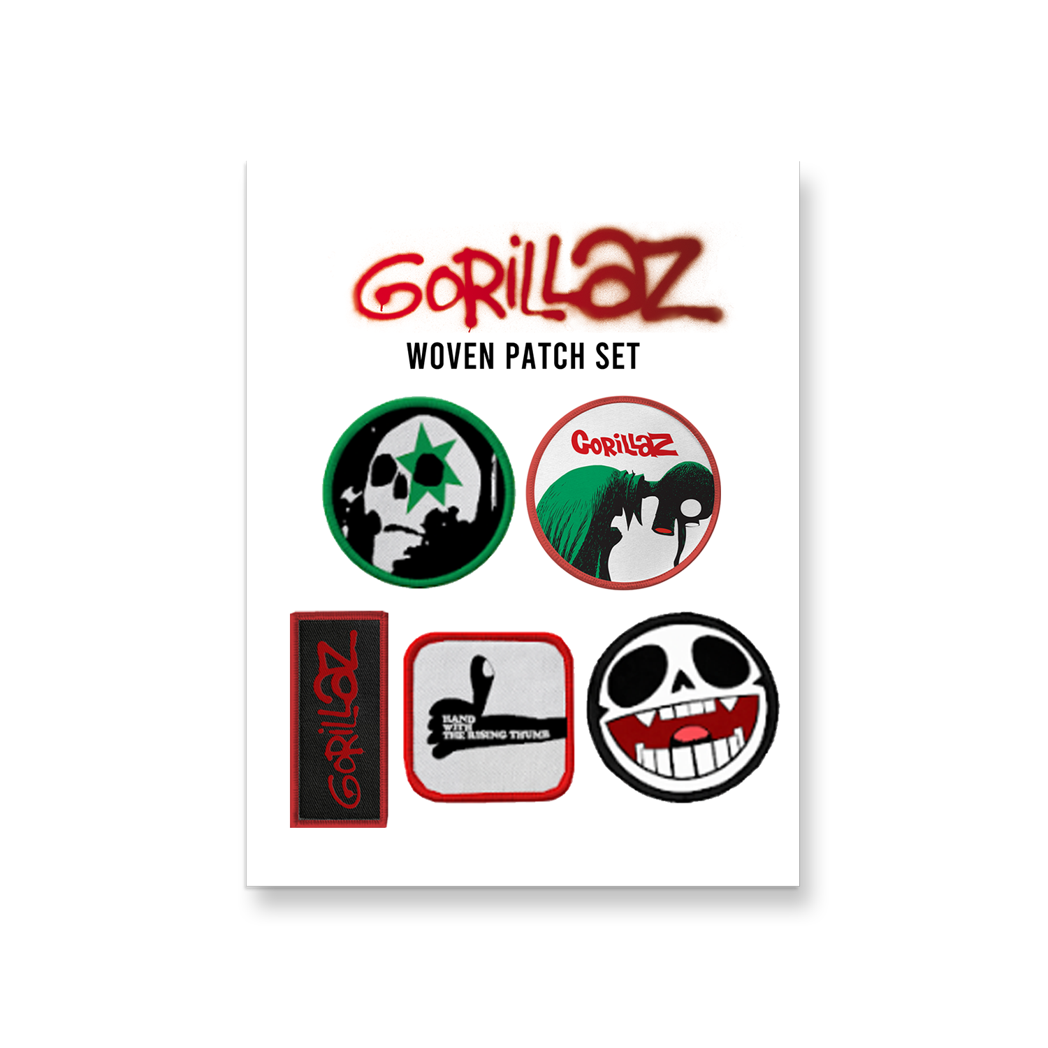 Gorillaz Patch Set | Gorillaz