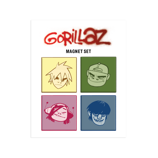 Gorillaz Character Magnet Set | Gorillaz