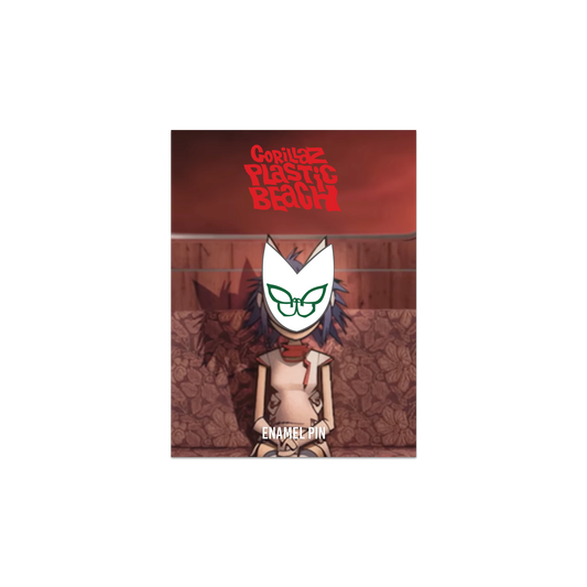 Noodle Mask Enamel Pin Badge | Gorillaz