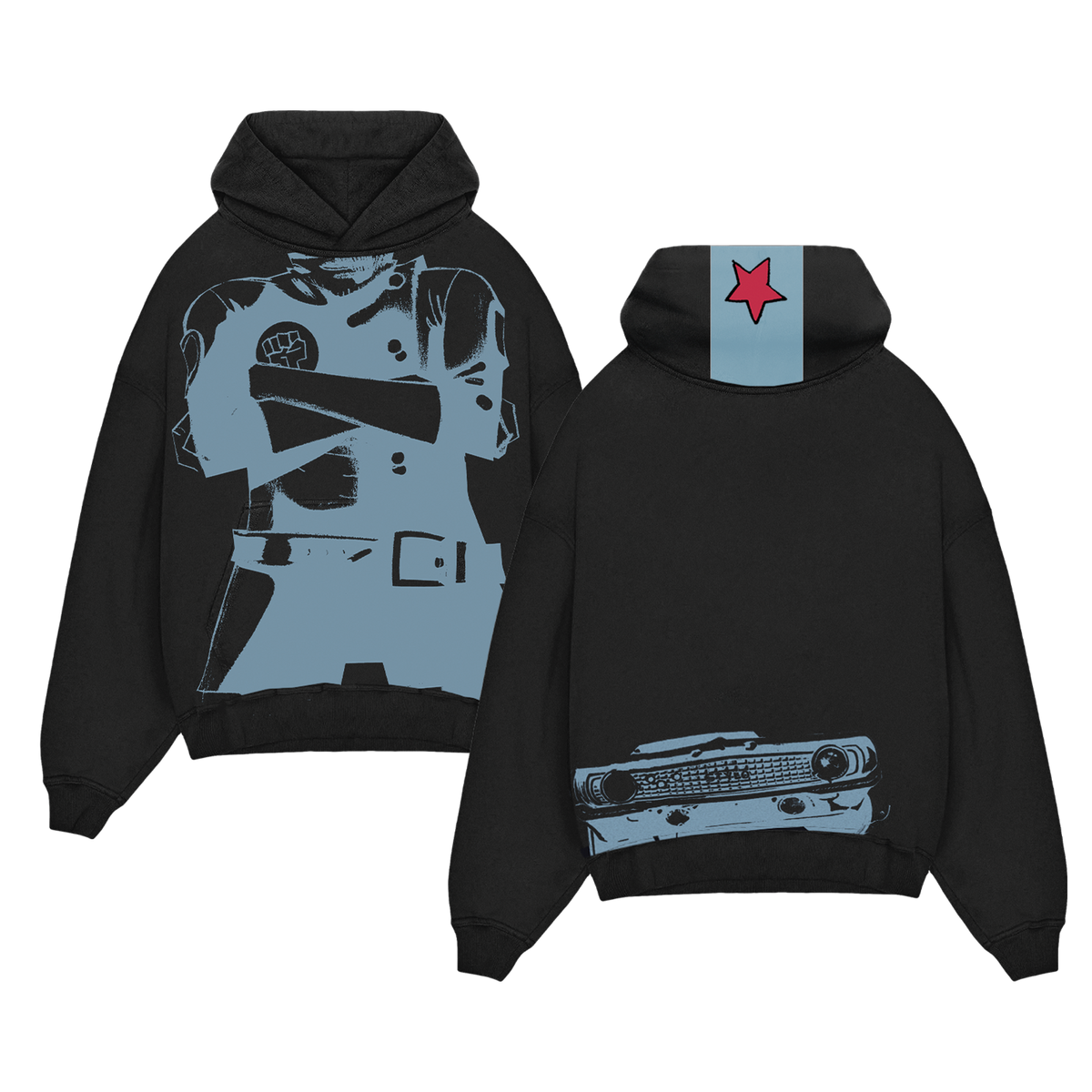 Stylo Hood Black | Gorillaz