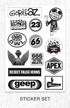 2022 Tour Stickers