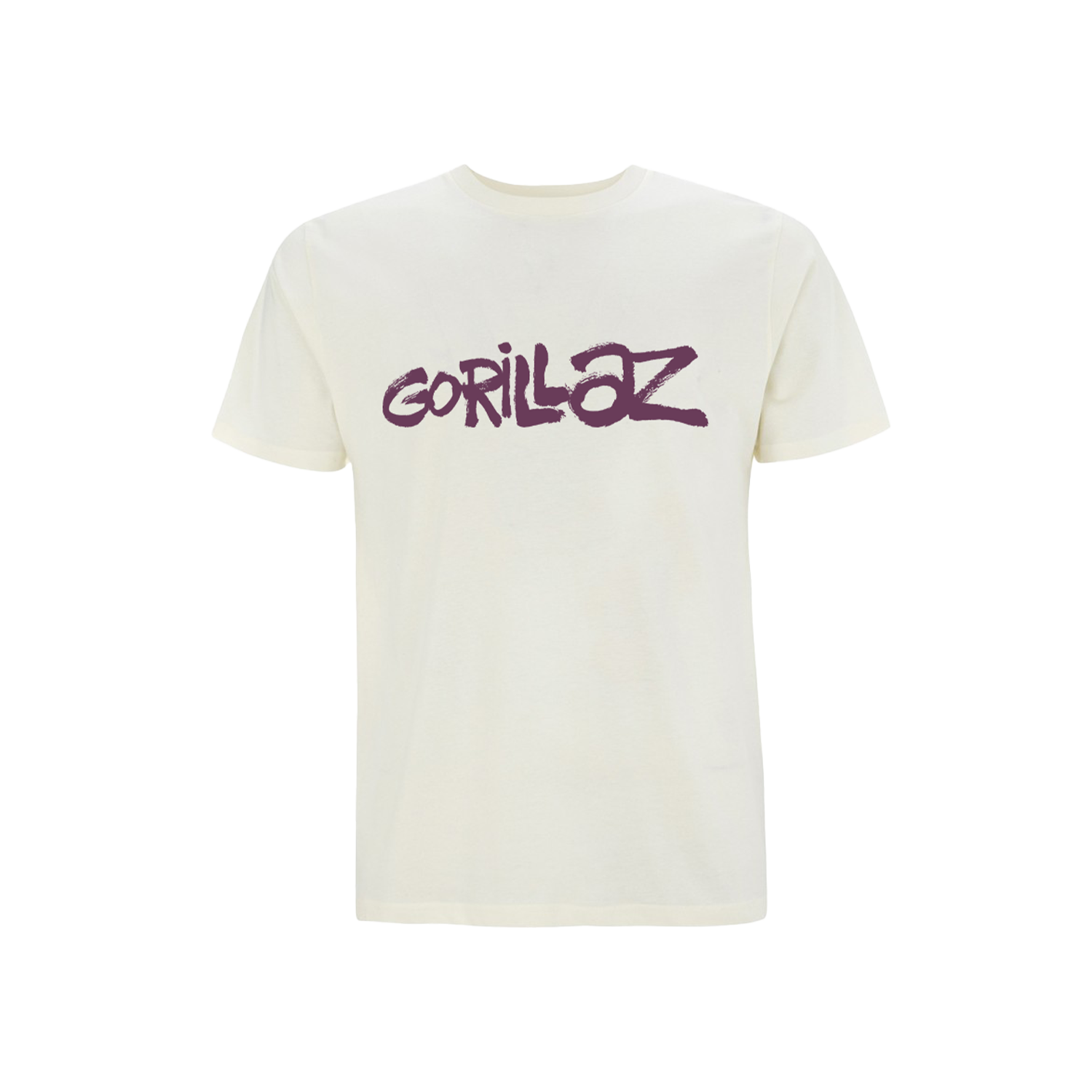 Gorillaz Graffiti Logo T-Shirt Natural