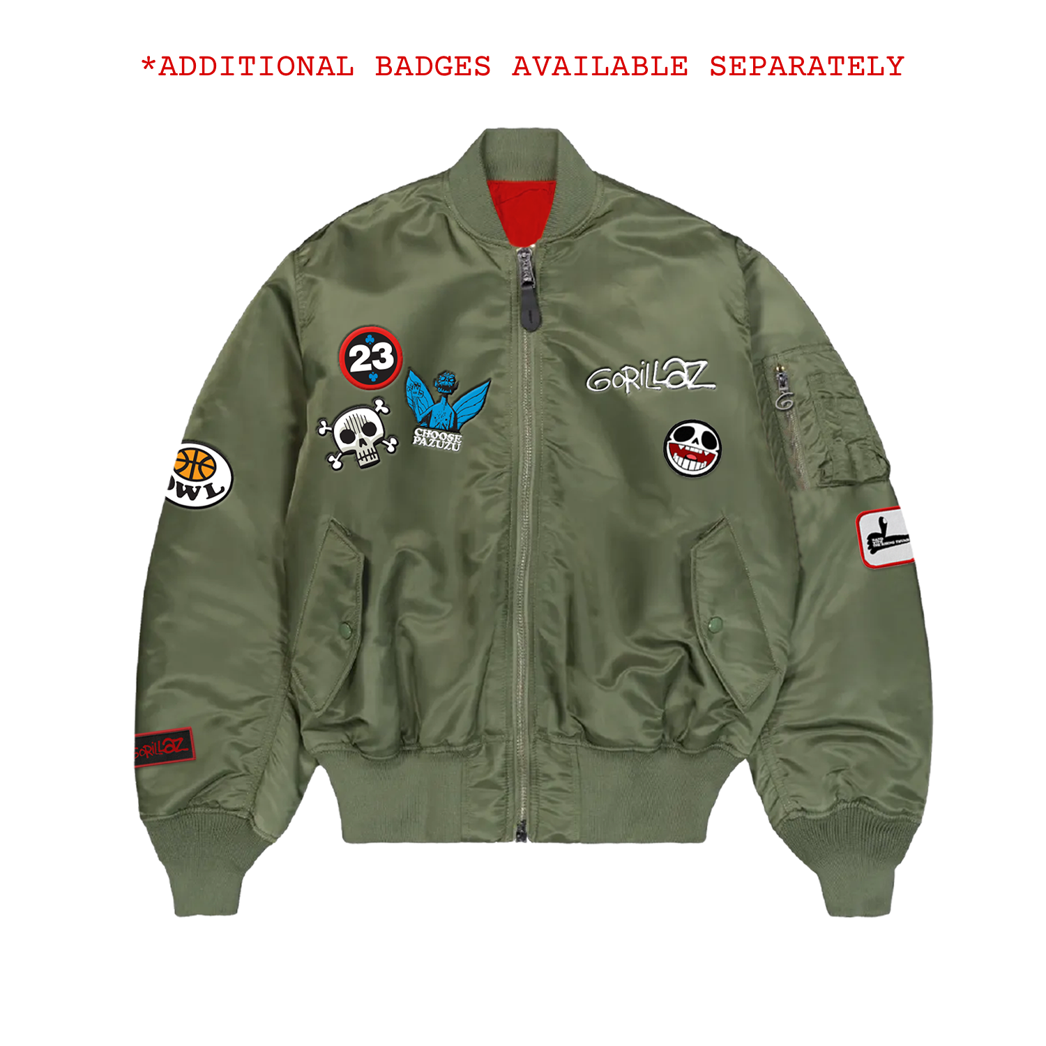 HOK Gorillaz Bomber Jacket | Gorillaz