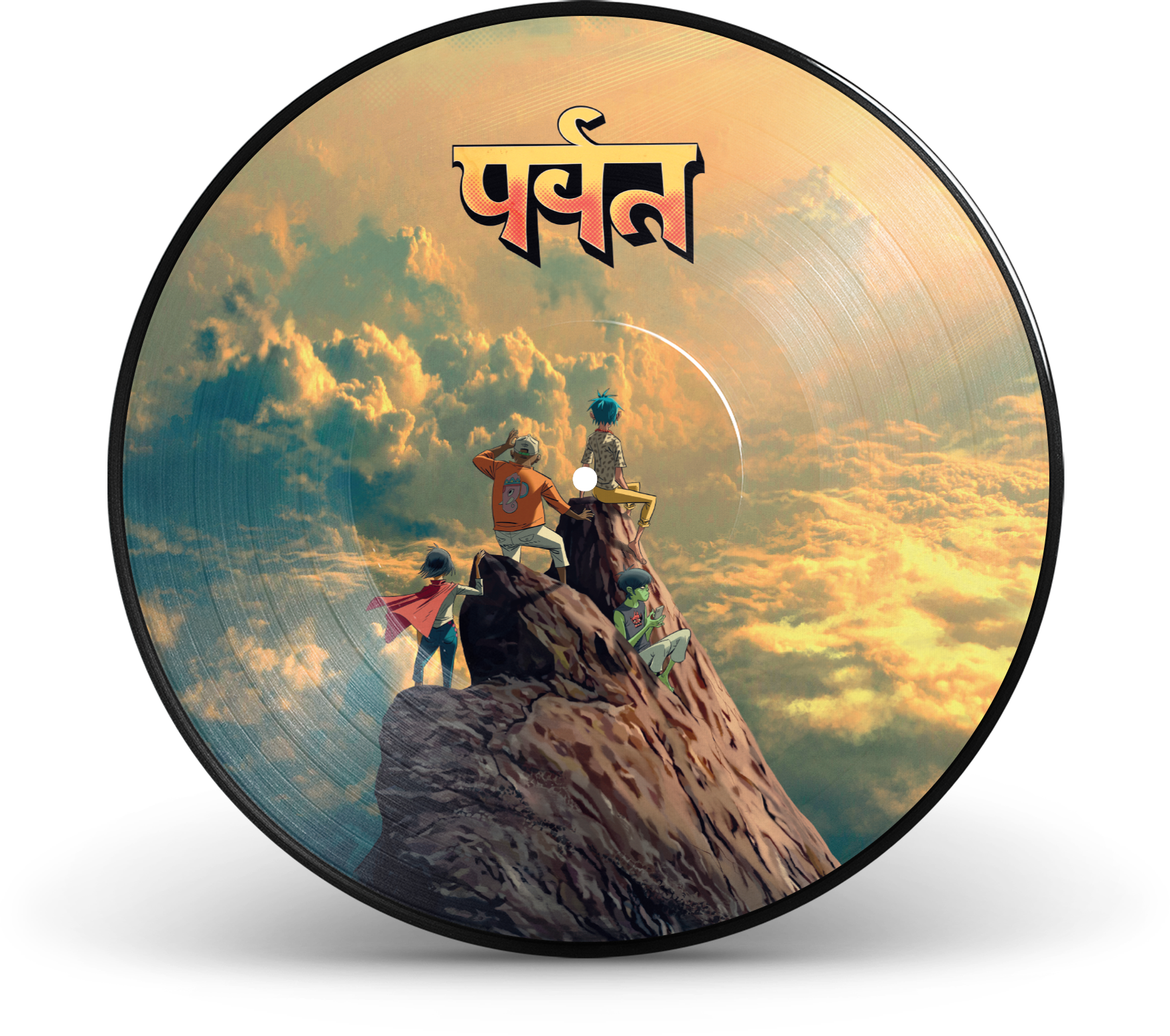 The Mountain 2LP Picture Disc with Sticker Sheet | Gorillaz