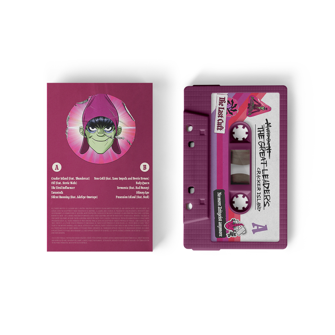 Cracker Island Cassette - Murdoc