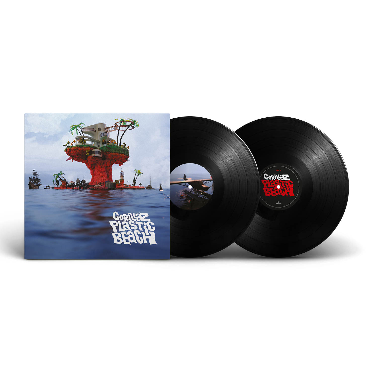 Plastic Beach Vinyl 2LP | Gorillaz