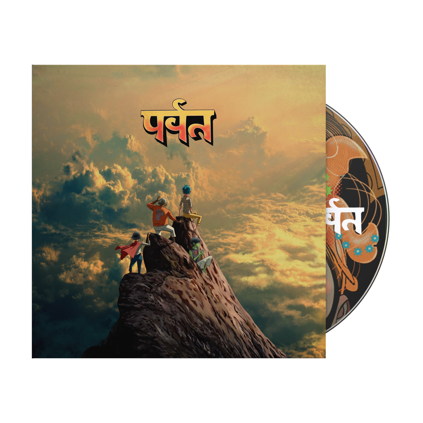 The Mountain Heads T-Shirt & CD Bundle | Gorillaz