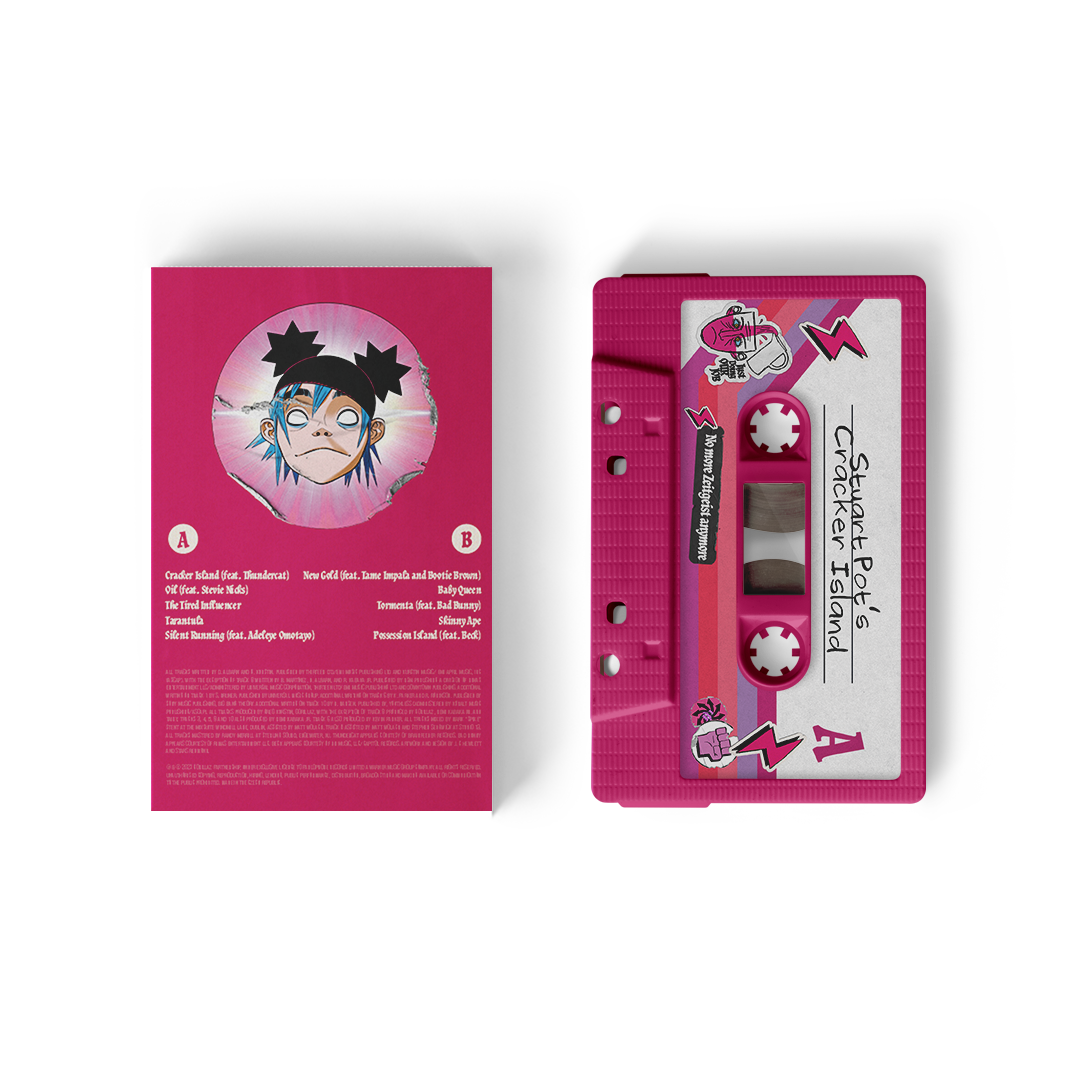 Cracker Island Cassette - 2D