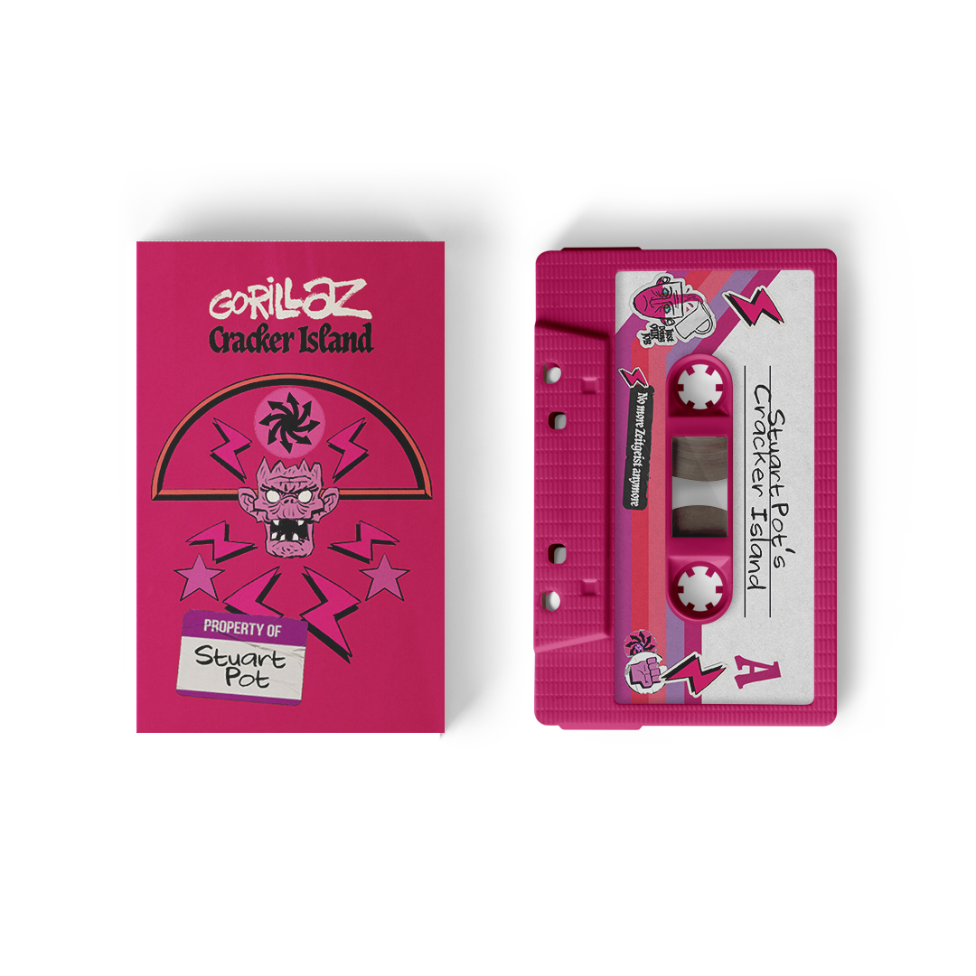 Cracker Island Cassette - 2D