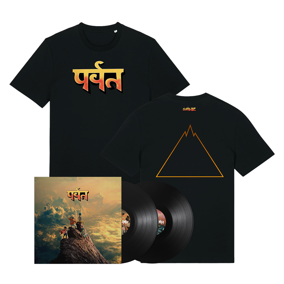 The Mountain LP & Black T-Shirt Bundle | Gorillaz