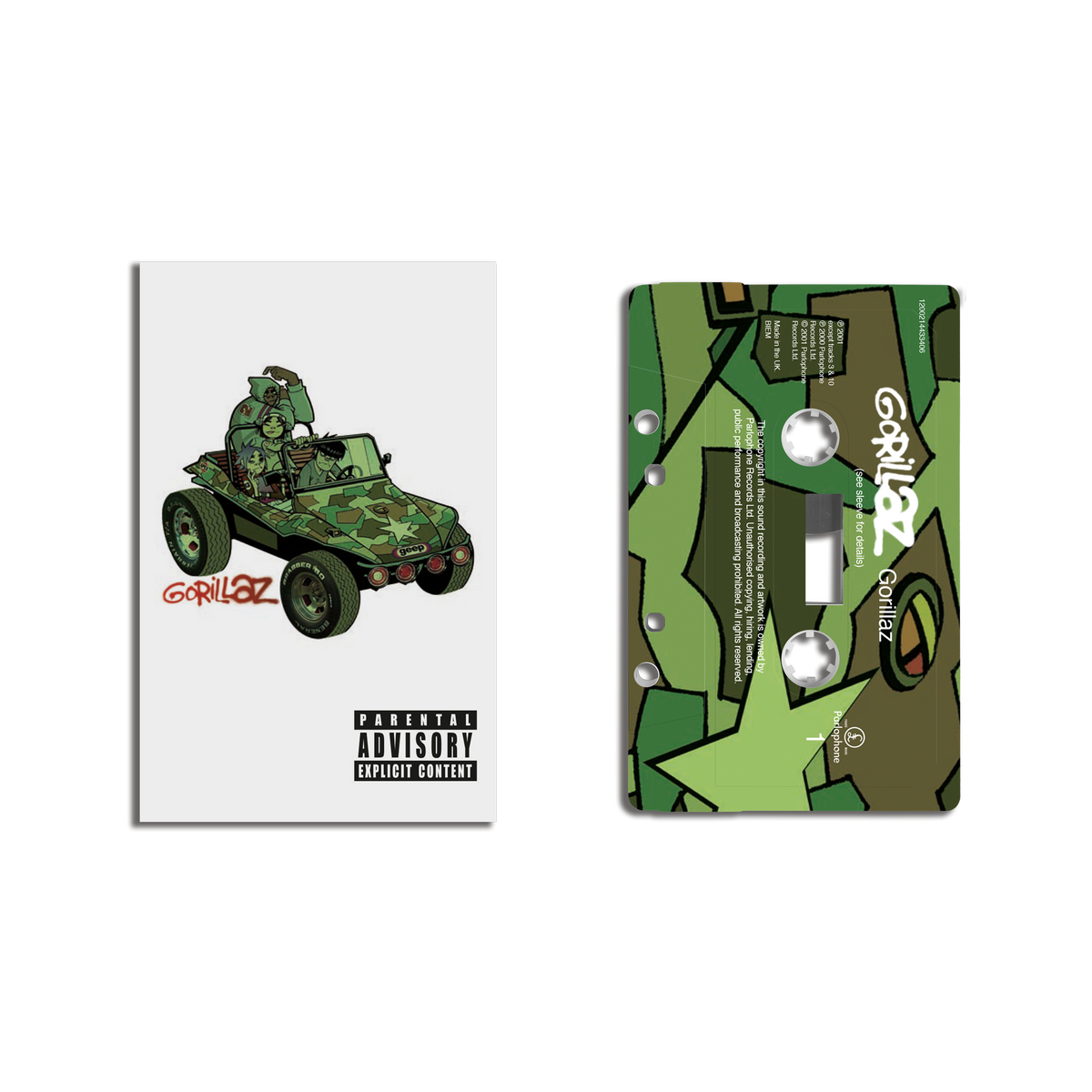 Gorillaz Cassette | Gorillaz