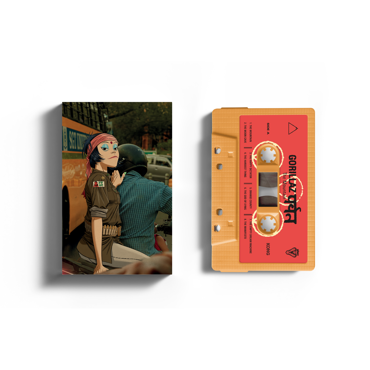 The Mountain Poster & Choice of Character Cassette Bundle | Gorillaz