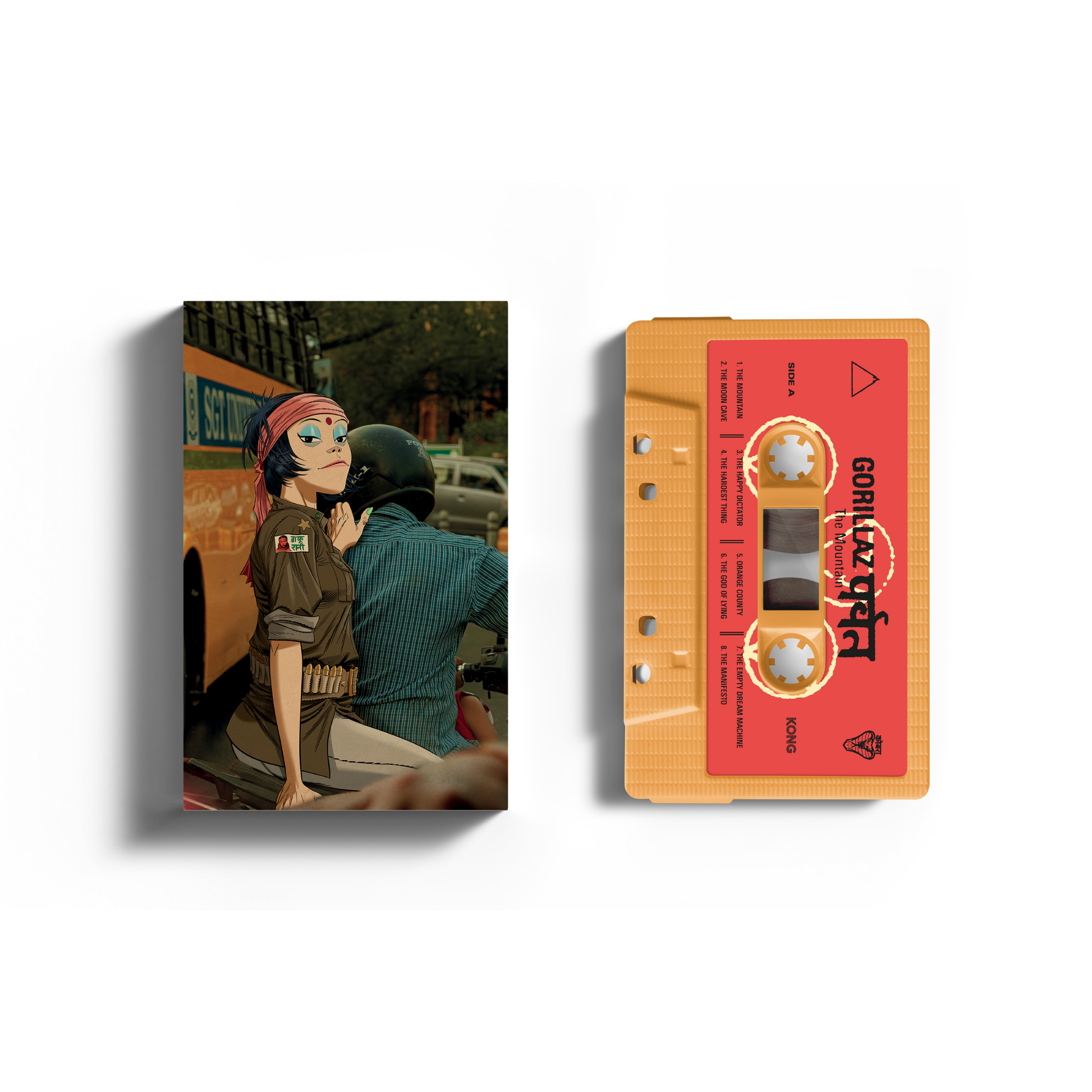 The Mountain Poster & Choice of Character Cassette Bundle | Gorillaz