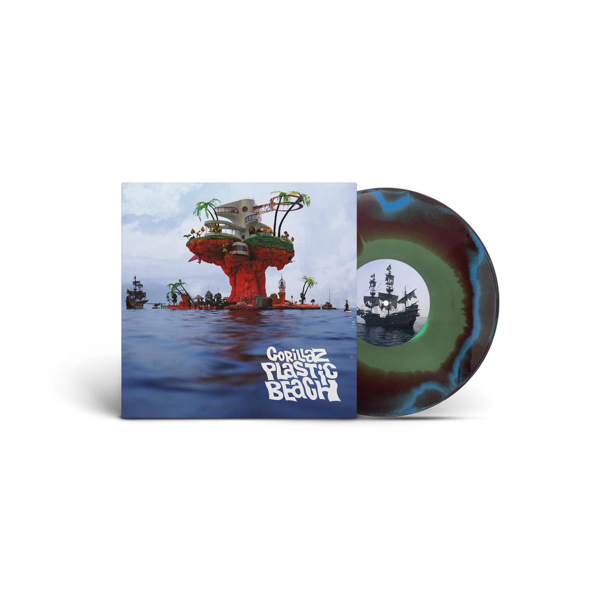 Plastic Beach Colour LP | Gorillaz