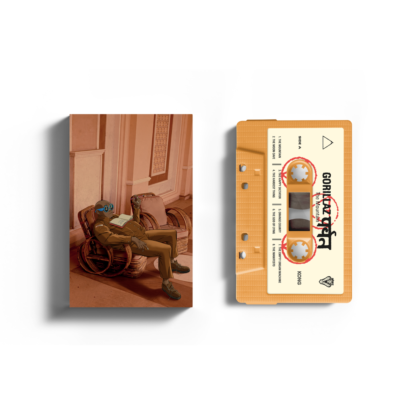 The Mountain Poster & Choice of Character Cassette Bundle | Gorillaz